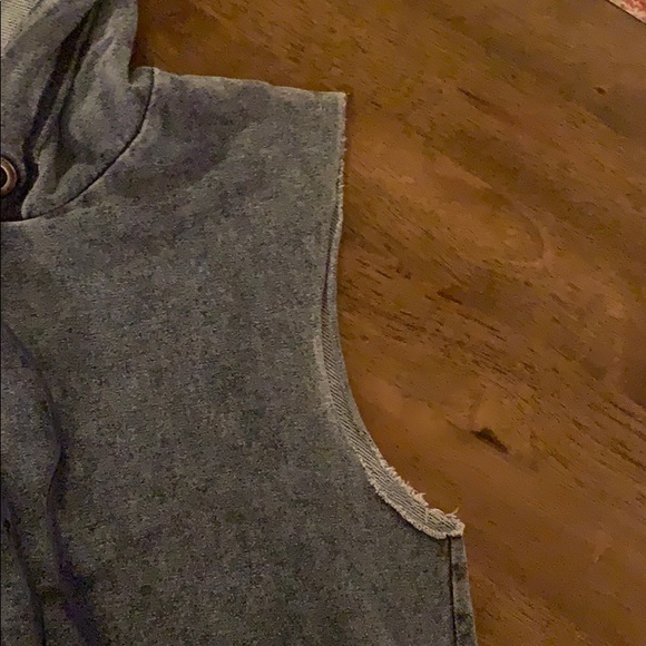 Umgee Cutoff Hoodie Dress - Picture 3 of 7